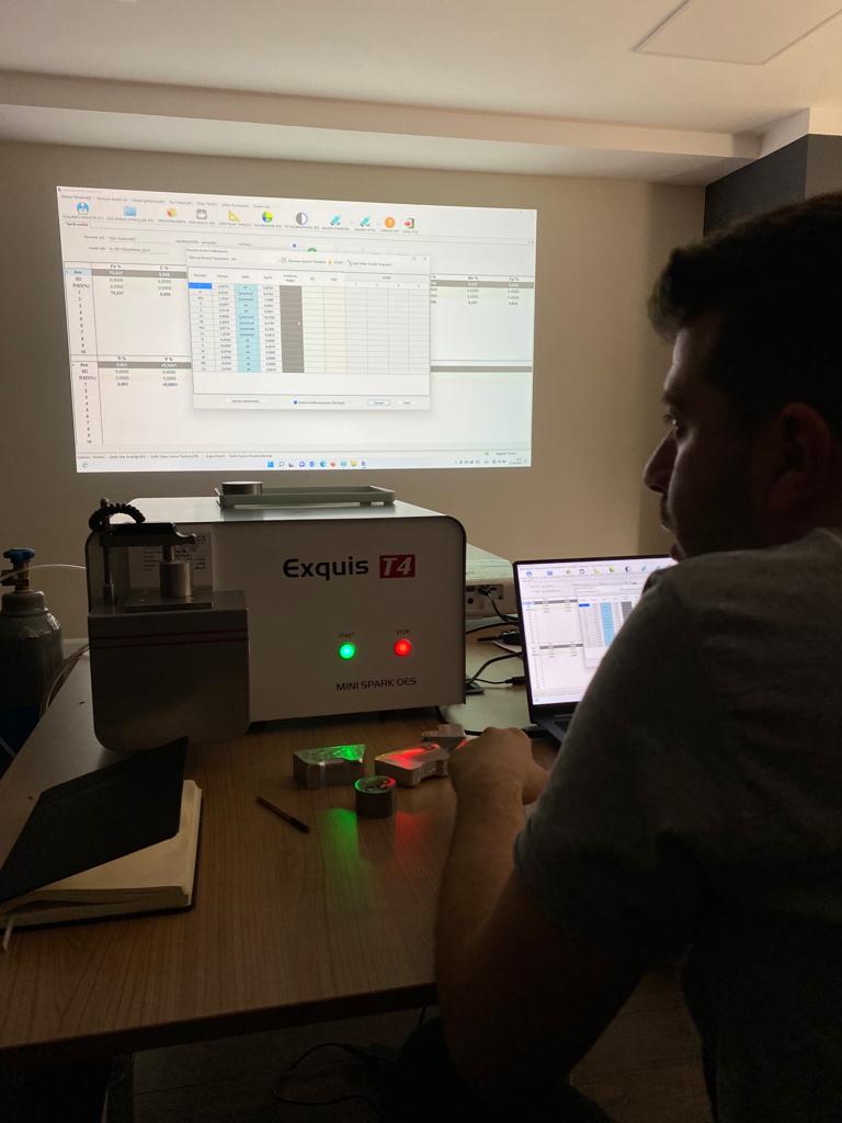 Install T4 Optical Emission Spectrometer for Sumak Pompa A.Ş in ...