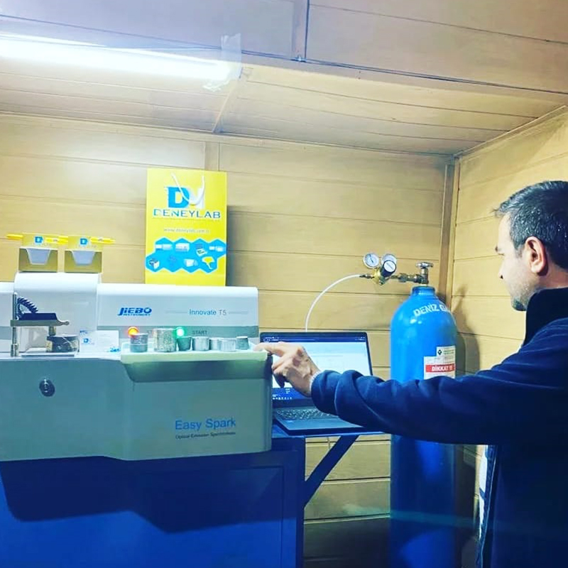 Install T5 Optical Emission Spectrometer for Taner Çelik