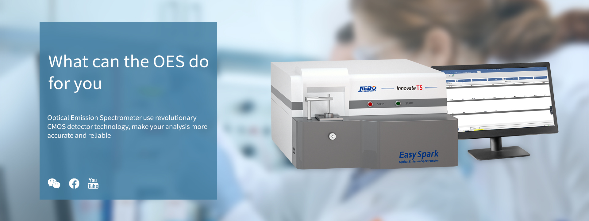 Innovate T5 Optical Emission Spectrometer