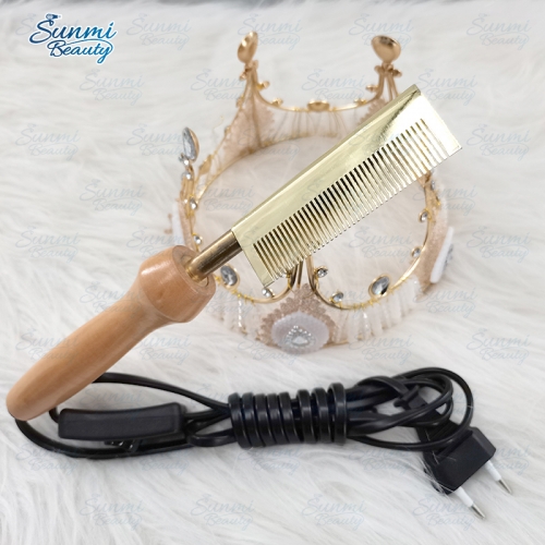 Wholesale hair styling tools Inexpensive electric comb hot comb hot tools vendor hot comb