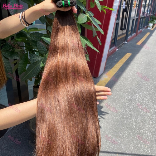 Wholesale Double Drawn 3 Bundles 33# Straight Hair,can do dropshipping