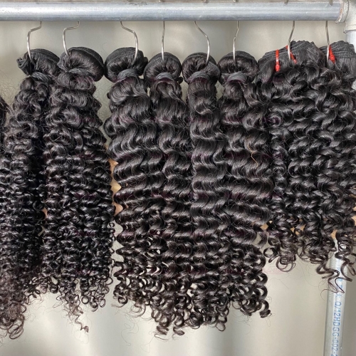 Wholesale Deep Wave 3Bundles 10-30 Inches Natural Human Hair Weave