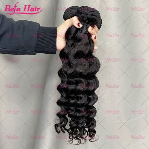 Wholesale Raw Hair More Wave 4Bundles 8-30 Inches Natural Black human Hair Weave