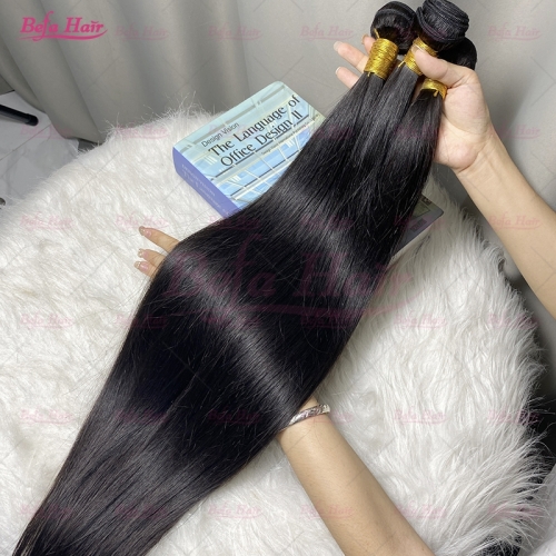 Wholesale Raw Hair Straight 1Bundles 8-30 Inches Natural Black human Hair Weave