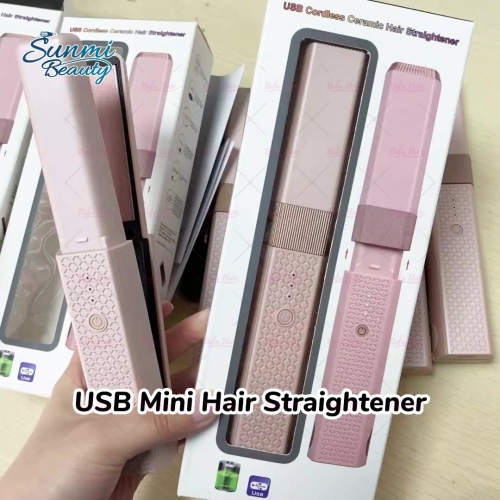 New products 2 in 1 OEM colors small hair styling tools cordless portable cheap fast flat iron