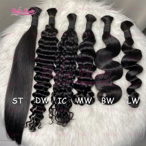 Brazilian Bundles Vendors Human Bulk Hair for Braiding Curly No Weft Afro Kinky Human Braiding Hair in Bulk