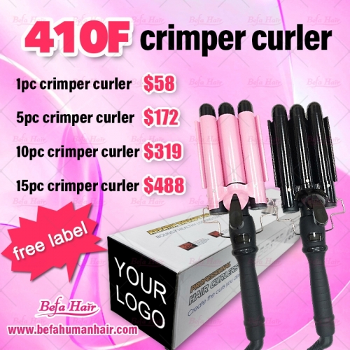 Wholesale 410F Crimper Curler Package