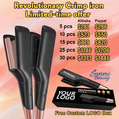 Revolutionary Crimp iron Limited-time offer Deal