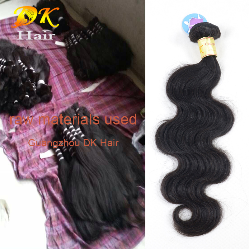 Factory Direct Quality Body Wave Brazilian Virgin Human Hair Sew In Weave Fast Delivery Free Shipping