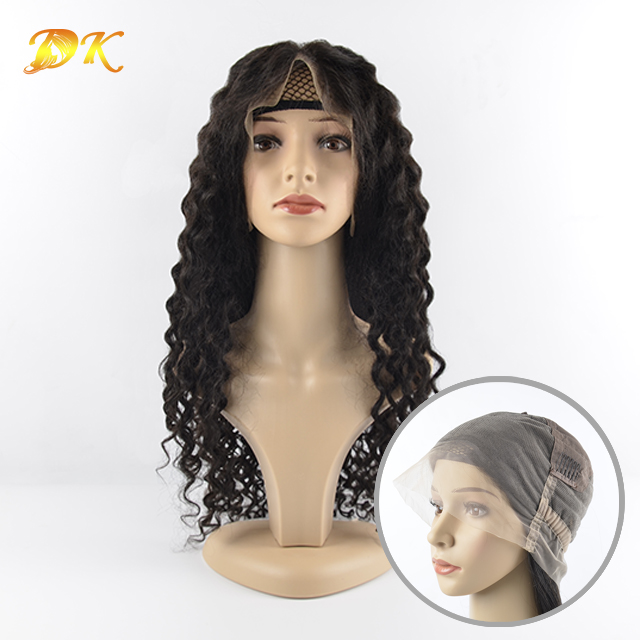 French Wavy Hair Full lace Wig 100% human Regular hair