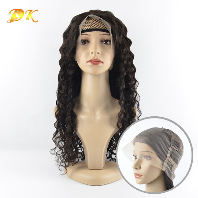 Italian Curly Hair Full lace Wig 100% human Regular hair