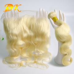 #613 Body Wave Hair Bundles & 13x4 13x6 Transparent HD Lace Frontal Deluxe Virgin Human Hair