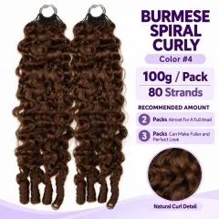 Burmese Spiral Curly · #4
