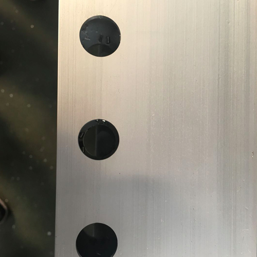 Fresadora de perforación CNC de aluminio