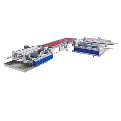 Glass Double Edger Production Line With Washer