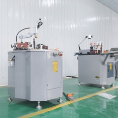 Máquina prensadora de esquinas de aluminio