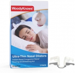 Dilatadores nasales ultradelgados WoodyKnows