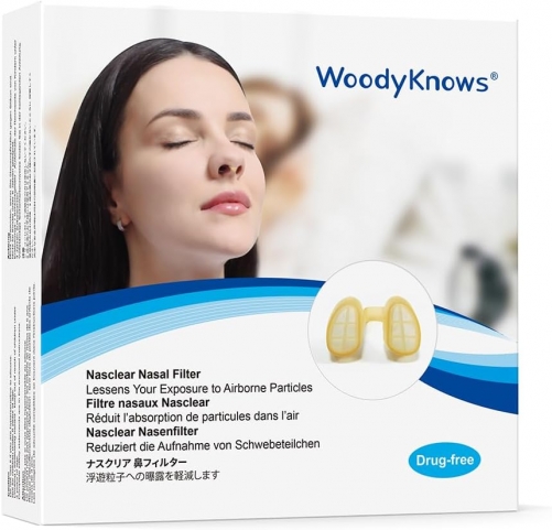 WoodyKnows Nasclear Nasal Filters