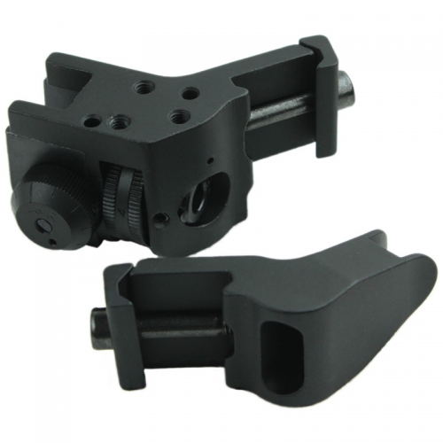Free Shipping Offest 45 Degree Back Up Iron Sights A2 Style for Rapid Transition