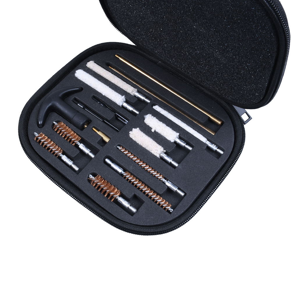 gun cleaning kit  barrel brushes tools 