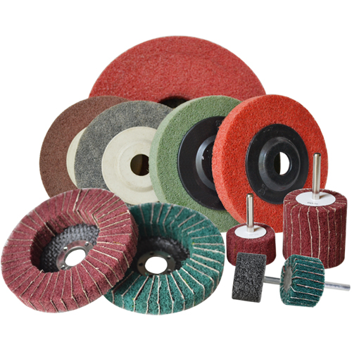 3 Inch 1pc Nylon Fiber Polishing Wheel Wool Felt Cotton Cloth Buffing  Wheel Non Woven Ceramic Grinding Wheel For Metal 75*10mm