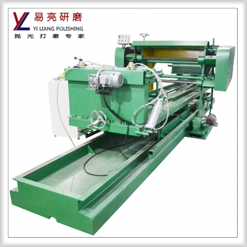 Round Pipe Double Shafts Fine Mirror Effect Finishing Polishing Machine