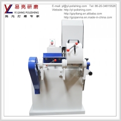 wood and metal tubes surface deburring and wire drawing grinding machine