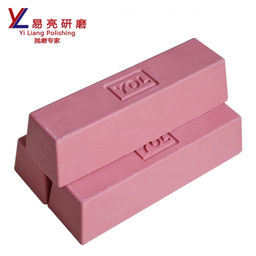 YOL purple abrasive wax with strong cutting force for iron/hardness metal grinding and buffing