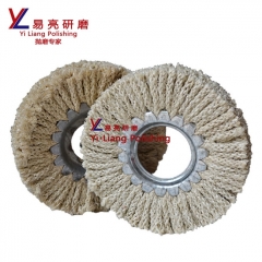 high quality eight strands rope sisal grinding wheel for stainless steel plate polishing