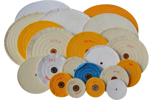 pure loose cotton abrasive wheel for grinding different matal to reach fine shining effect