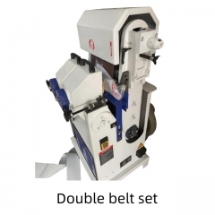 wood and metal tubes surface deburring and wire drawing grinding machine