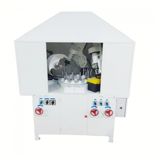 3 sets of grinding head disc polishing machine