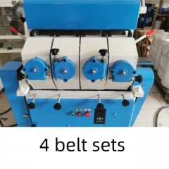 wood and metal tubes surface deburring and wire drawing grinding machine