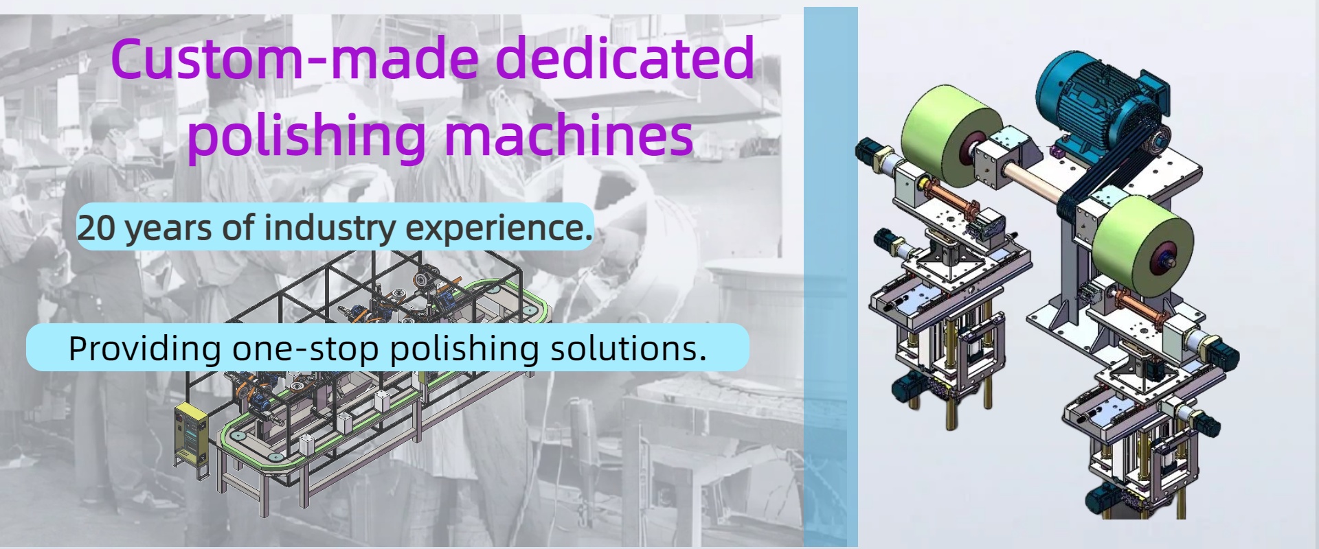 Metal surface polishing and grinding solutions expert