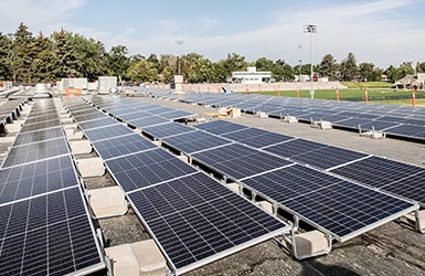 McKinstry instala una matriz solar de 172 kW en la Universidad del Norte de Colorado