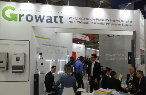 Growatt brought storage-ready inverters to SPI 2019