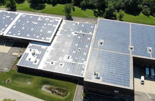 Rainy Solar completa la matriz solar comunitaria de tejado de 1.18 MW en Illinois