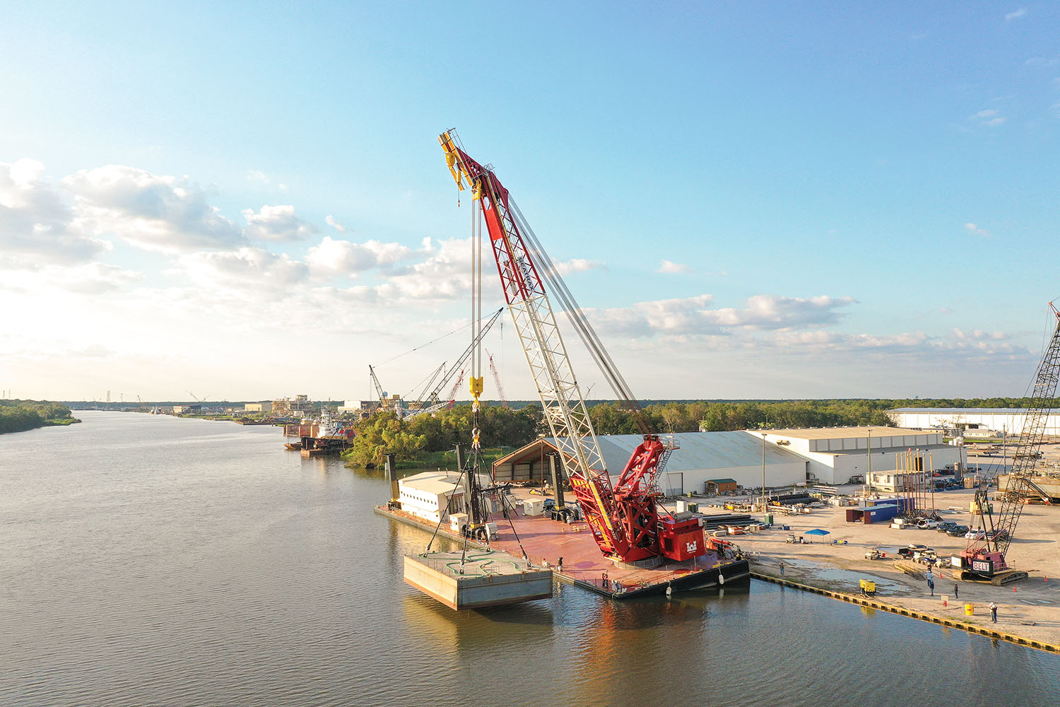 Novo guindaste Quad Cities dirigido ao distrito de Rock Island