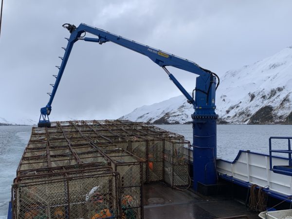 NEW CRANE FOR A CRAB-FISHING CELEBRITY