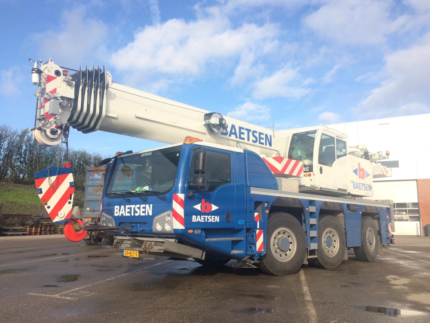 New Demag AC 55-3 tudo guindaste terreno para Baetsen