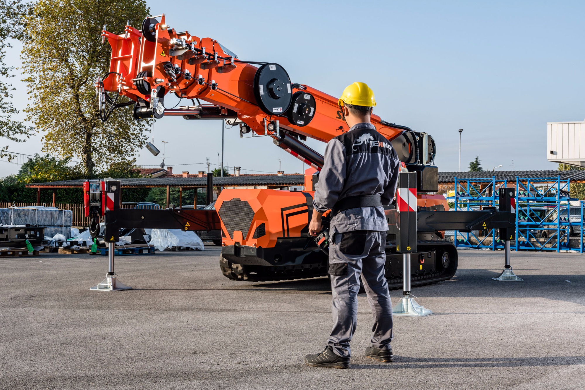 Jekko unveils new SPX1280 mini crane