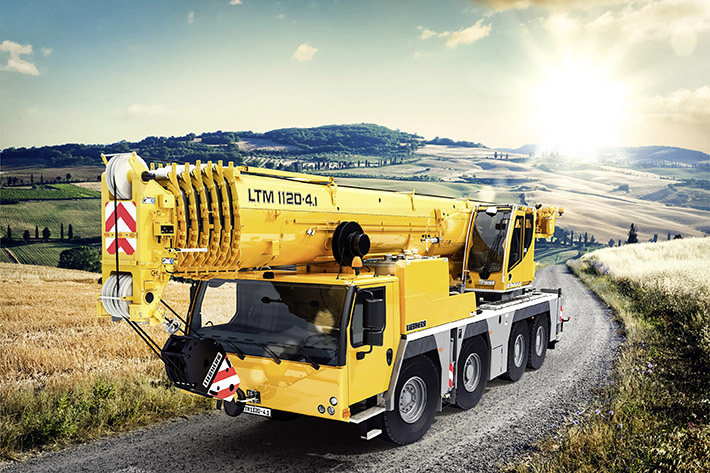 MÁXIMA CAPACIDAD DE ELEVACIÓN EN CUATRO EJES: LIEBHERR PRESENTA EL NUEVO LTM 1120 4.1 EN CONEXPO EN LAS VEGAS