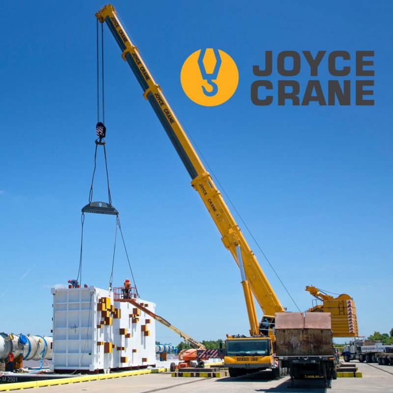 MARMON CRANE SERVICES EXPANDS WITH ACQUISITION OF JOYCE CRANE