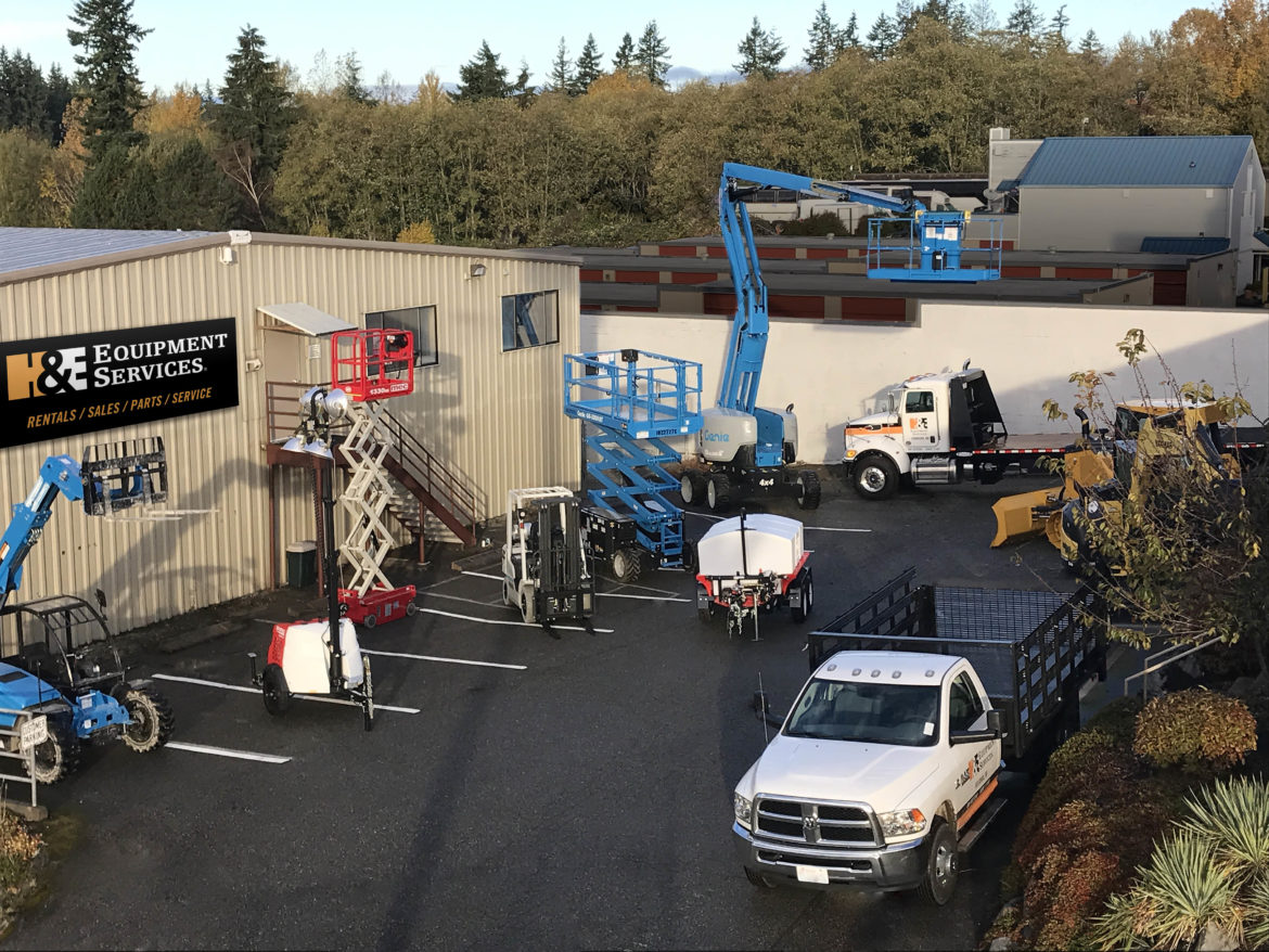 H&E EQUIPMENT OPENS BRANCH NEAR LYNNWOOD, WASH.