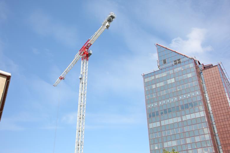 Cranbalt para guindastes de torre Terex na Suécia