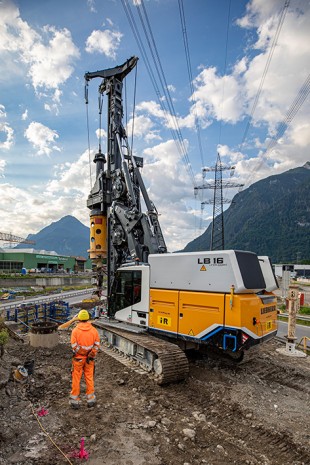 When deep foundation work goes electric: First application of global innovation