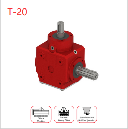 Agricultural gearbox T20