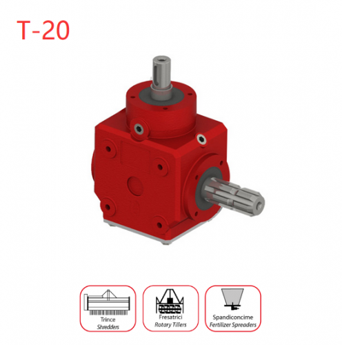 Caixa de engrenagens agrícola T-20