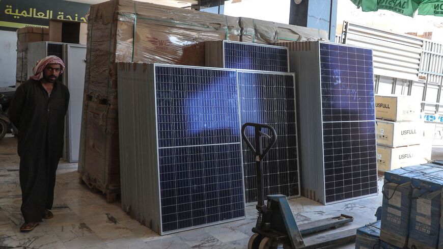 シリアで完了した別の太陽光発電プロジェクト