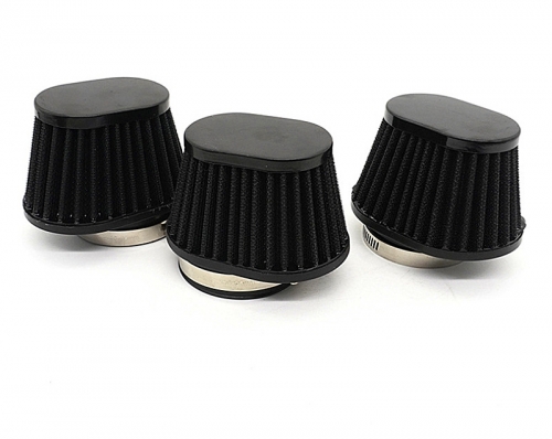 51–60 mm Hochleistungs-Luftfilter, universelles Motorleistungsfilterelement, waschbar und wiederverwendbar